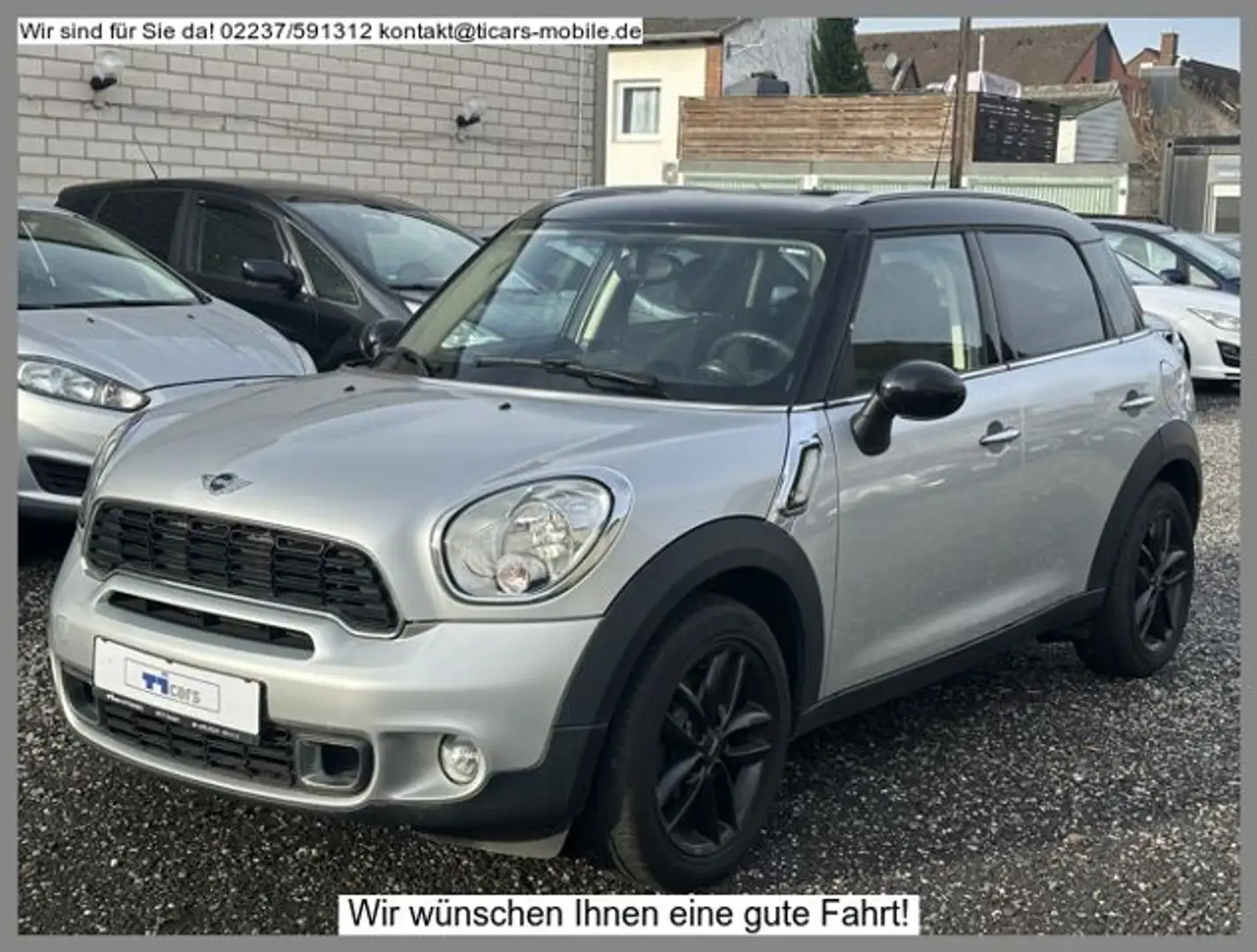 MINI Cooper SD Countryman *2.Hand,Navi,PDC,Schiebedach,SHZ* Zilver - 1