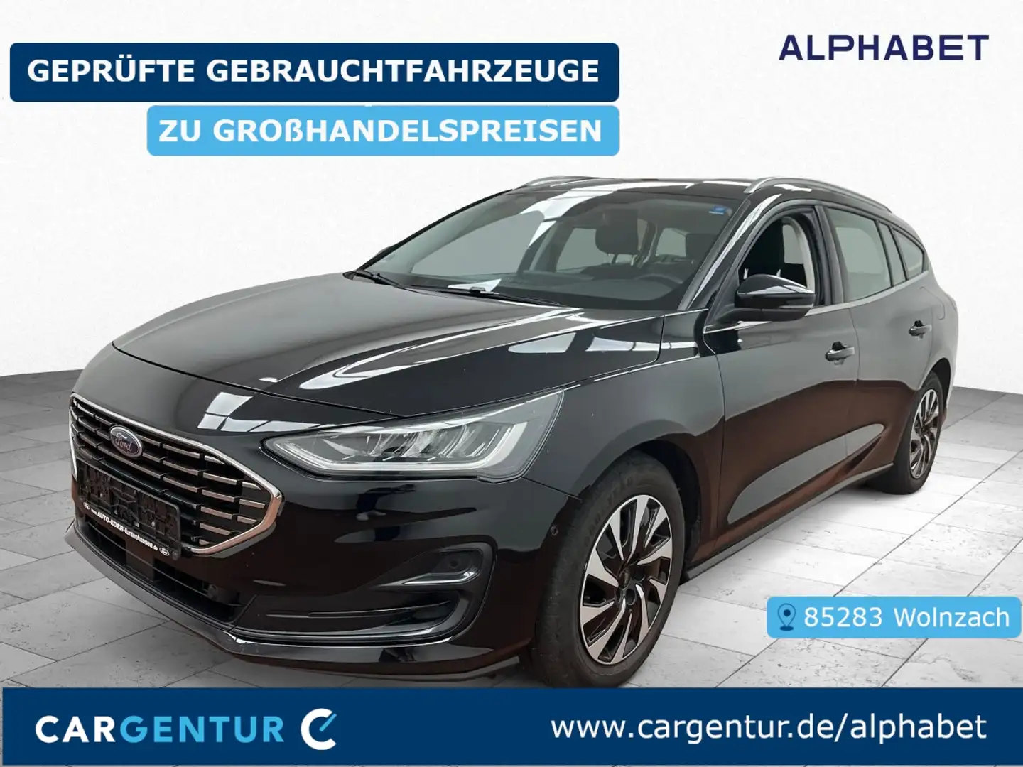 Ford Focus 1.5 EcoBlue Titanium SpoSi Key LED Schwarz - 1