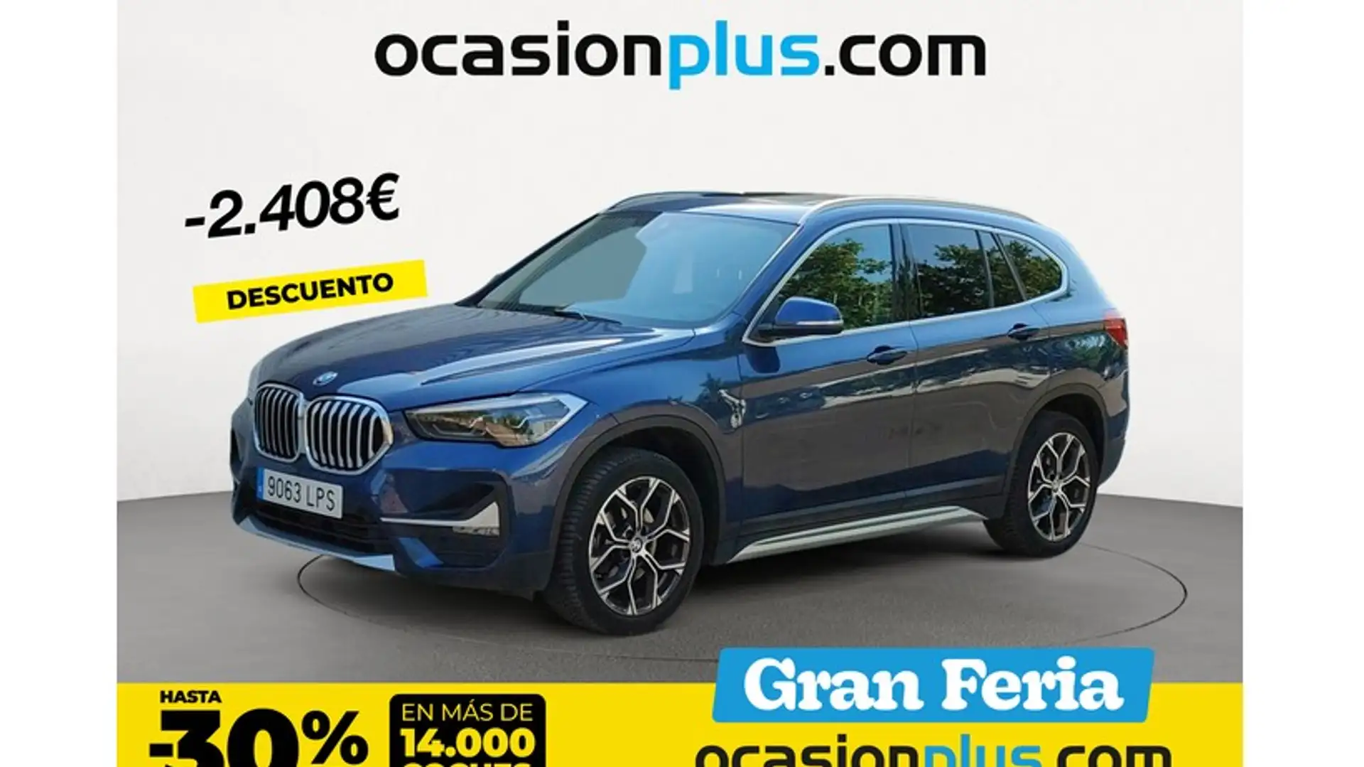 BMW X1 sDrive 18d Azul - 1