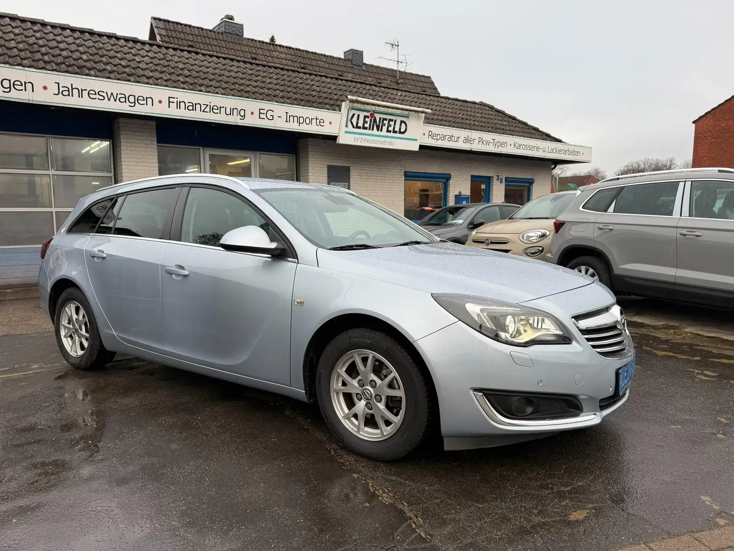 Opel Insignia 1.4 Turbo "Edition" Xenon-Navi RF900-Sitz-/Lenk... Bleu - 1