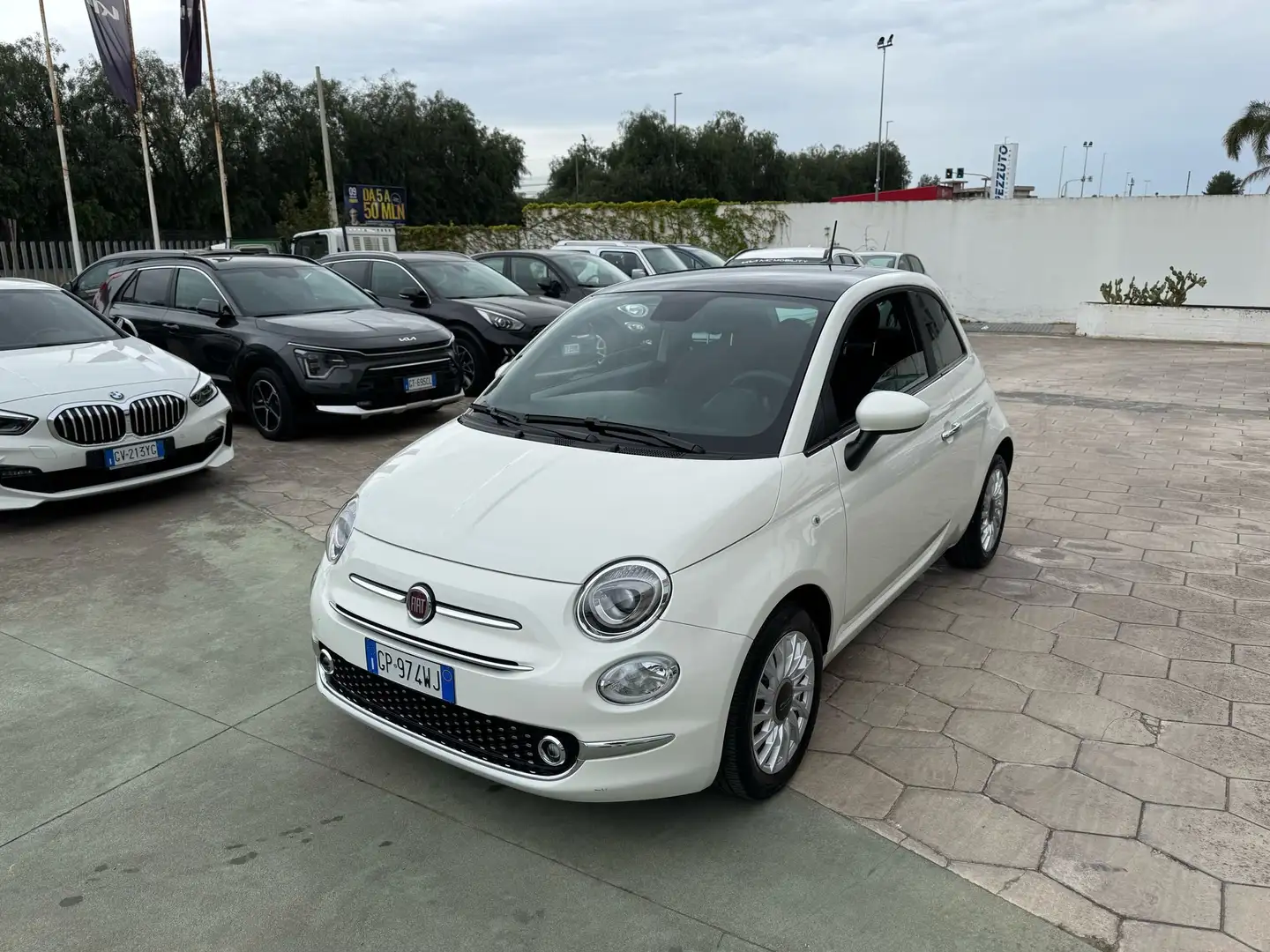 Fiat 500 1.0 hybrid Dolcevita 70cv Bianco - 1