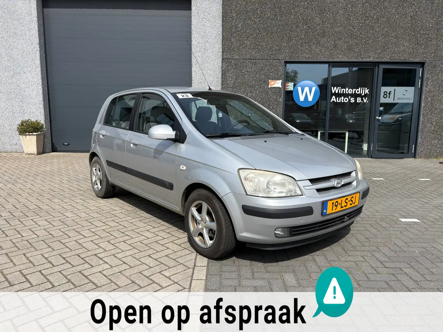 Hyundai Getz 1.3i GLS Automaat / 5Deuren / Airco ijskoud Grau - 1
