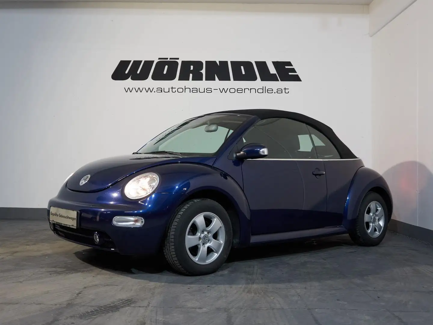 Volkswagen New Beetle VW New Beetle Cabriolet TDI Blau - 1