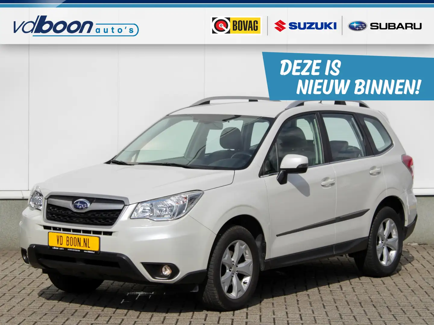 Subaru Forester 2.0 Luxury Automaat | Clima | Camera | Park sens | Blanc - 1