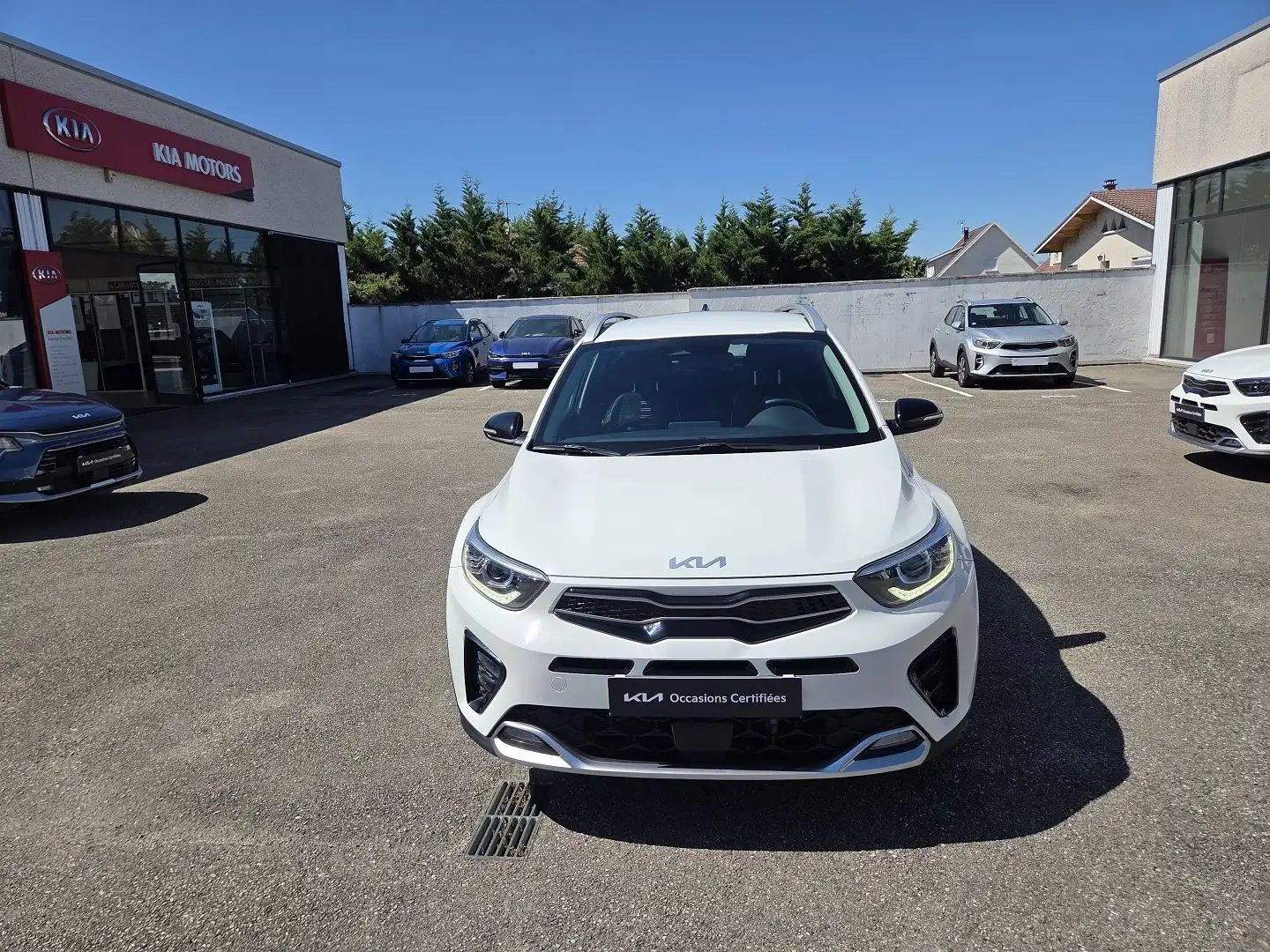 Kia Stonic 1.0 T-GDI 120CH MHEV GT LINE DCT7 Blanco - 2