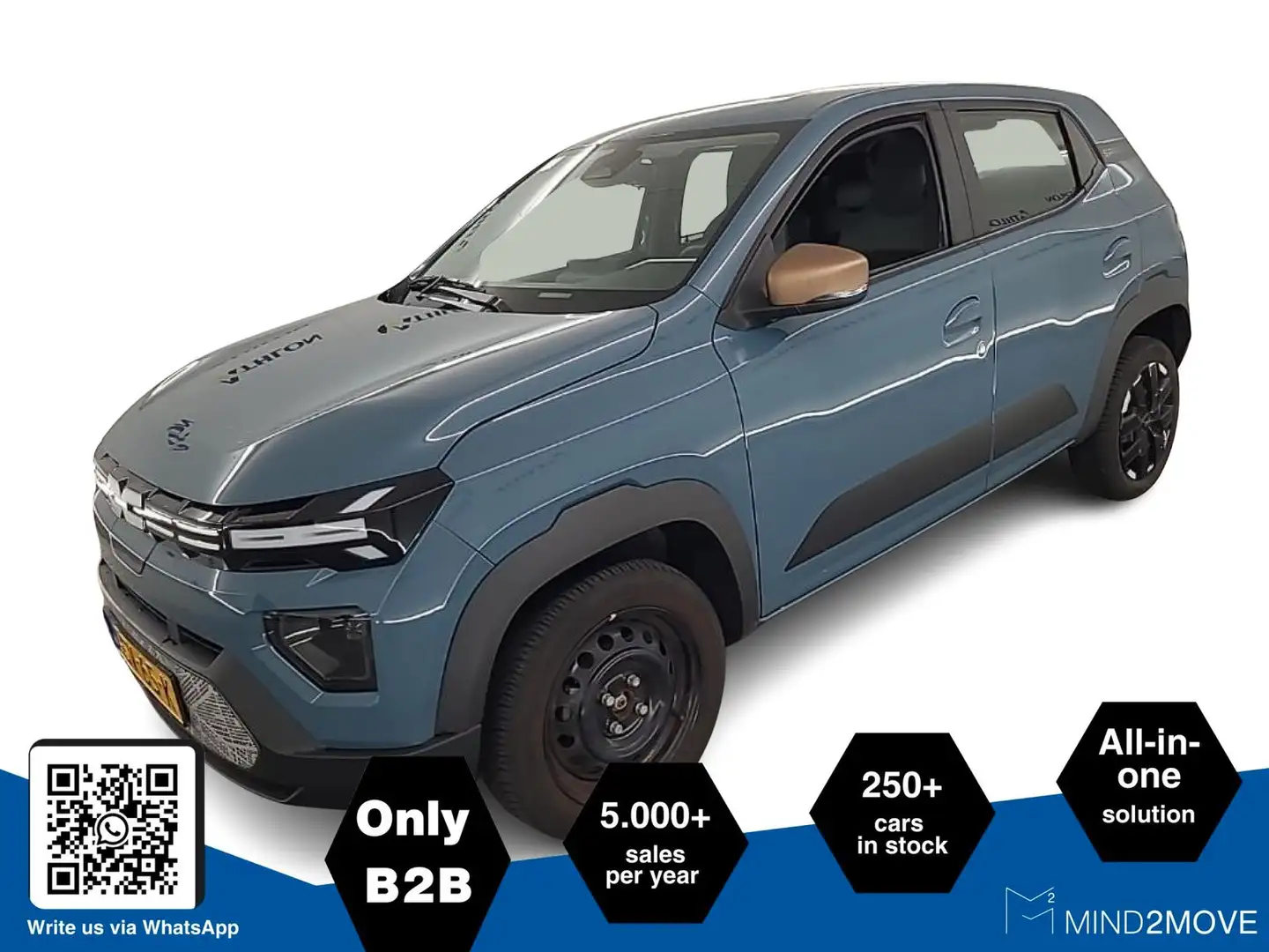 Dacia Spring Electric 65 Extreme Blau - 2