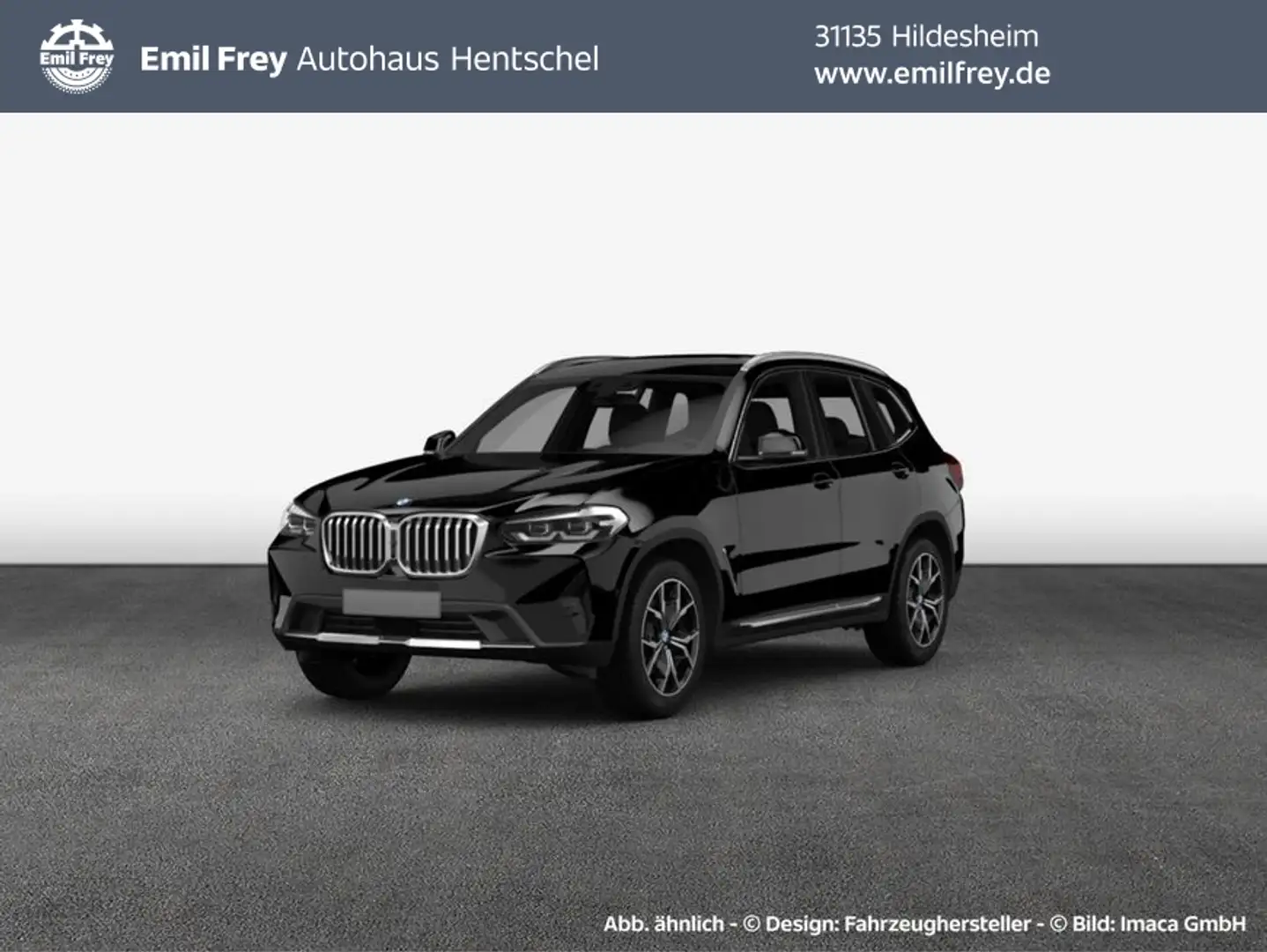 BMW X3 xDrive20d Aut. Advantage Noir - 1