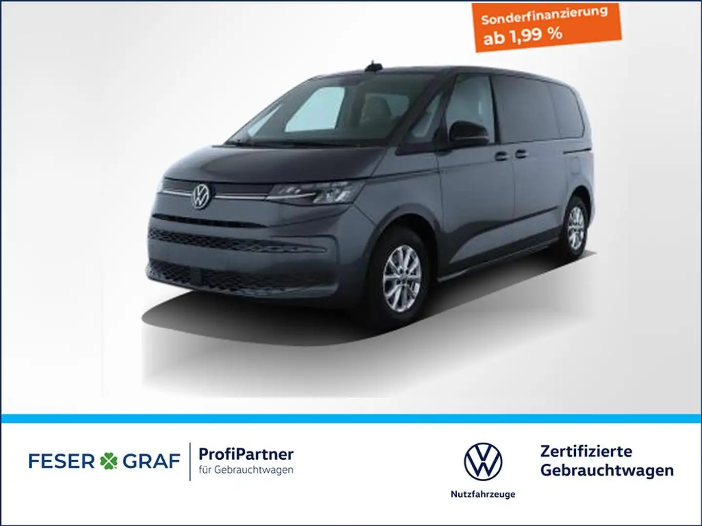 Volkswagen T7 Multivan 2.0TDI Life DSG 7Sitze AHK LED Rückfahrkamera Grigio - 1