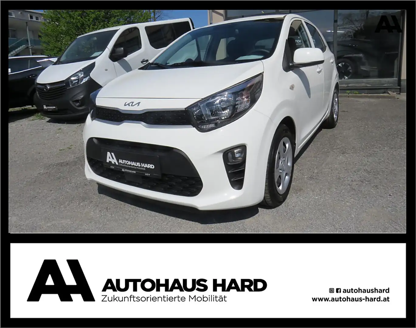 Kia Picanto 1,0 DPI ISG Titan Weiß - 1