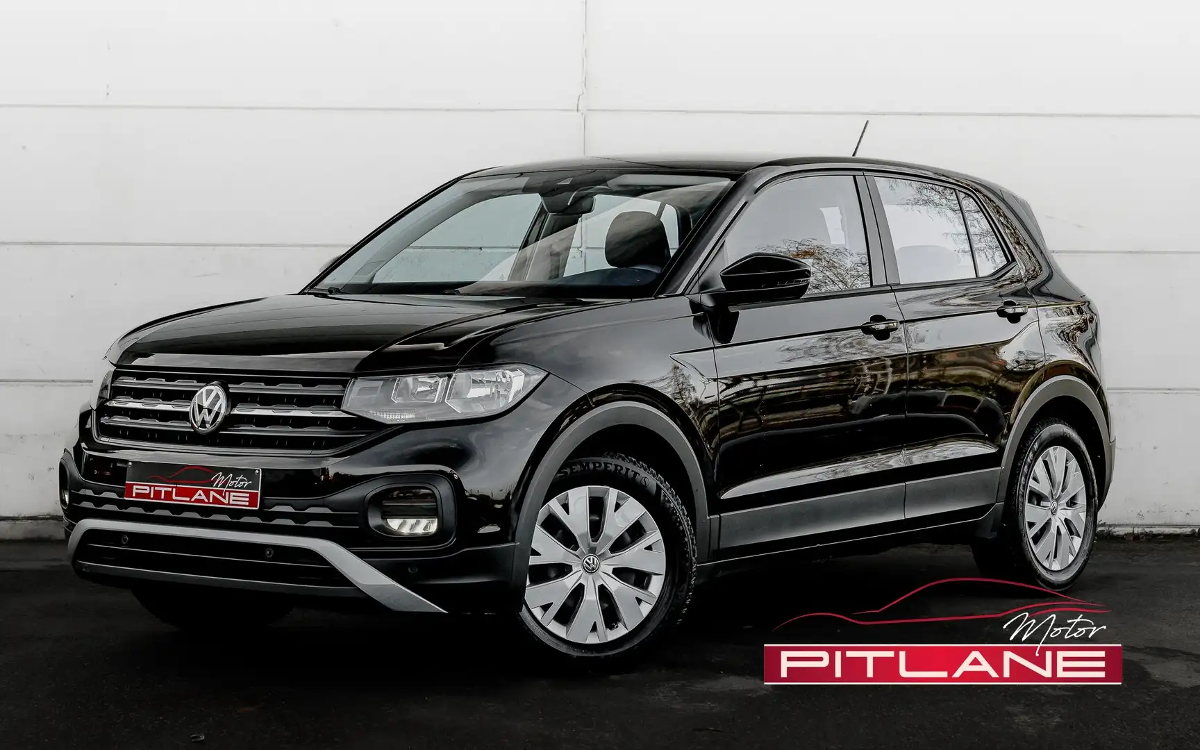 Volkswagen T-Cross 1.0 TSI Boite DSG 7 / SIDE + LANE-ASSIST / CARPLAY Schwarz - 1