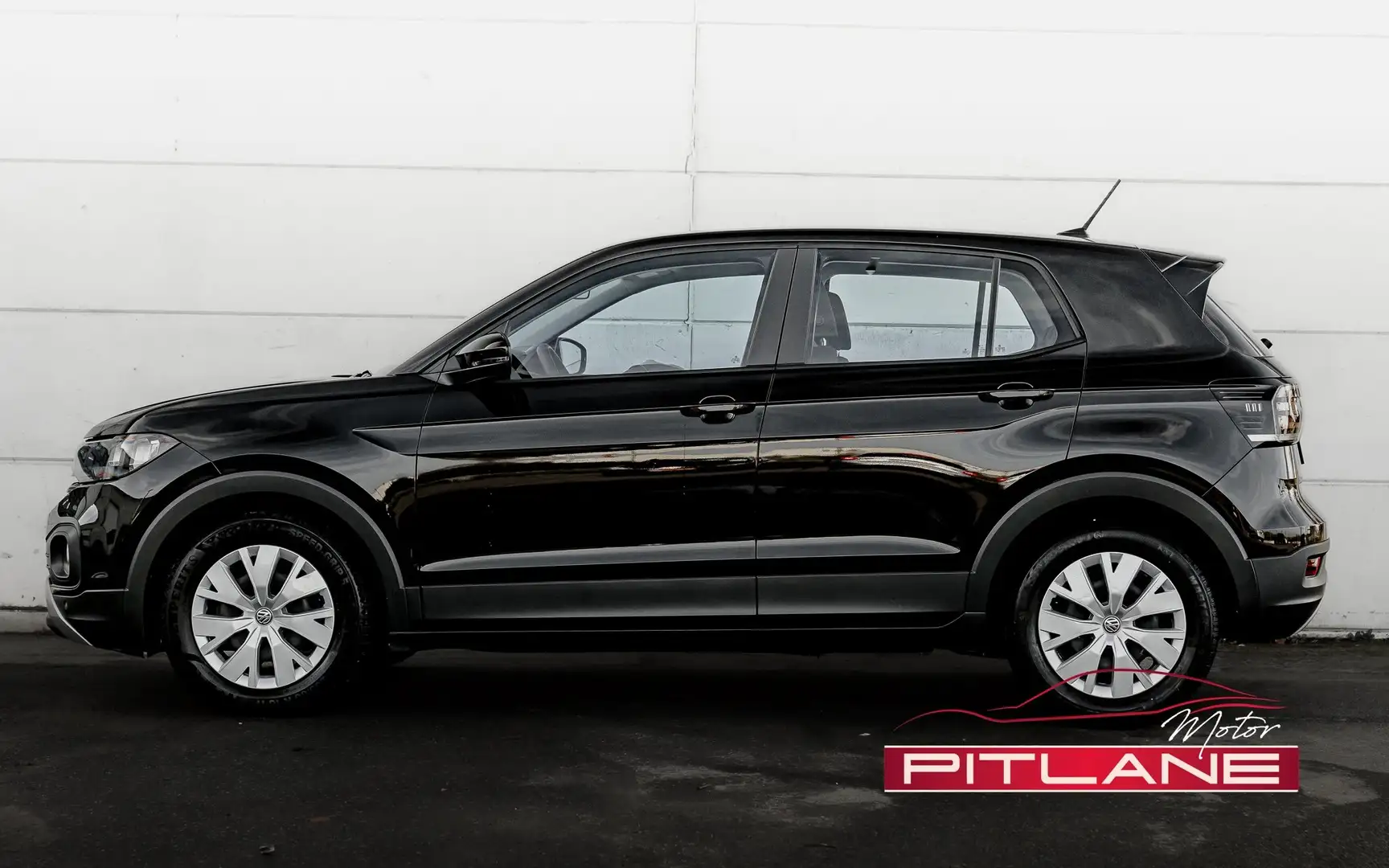 Volkswagen T-Cross 1.0 TSI Boite DSG 7 / SIDE + LANE-ASSIST / CARPLAY Schwarz - 2