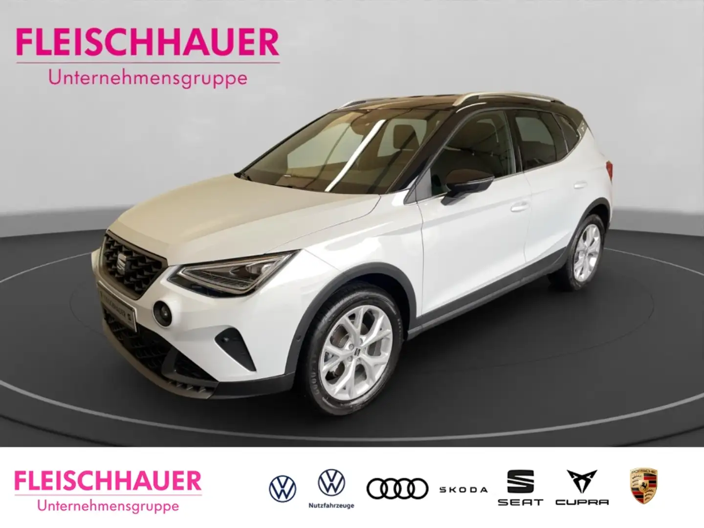 SEAT Arona FR 1,0 DSG Navi Kamera XL PDC LED Sitzh. Kessy Kli Blanc - 1