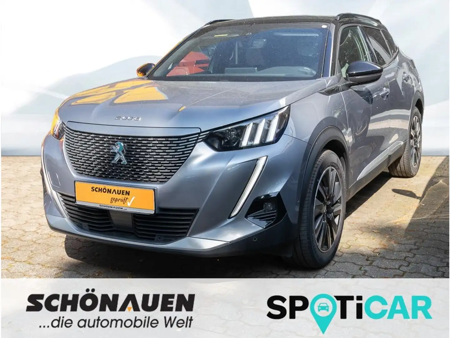 Peugeot 2008 ELEKTRO 136 GT PACK +AUT+RFK+SHZ+HBA+HSA+ Серый - 1