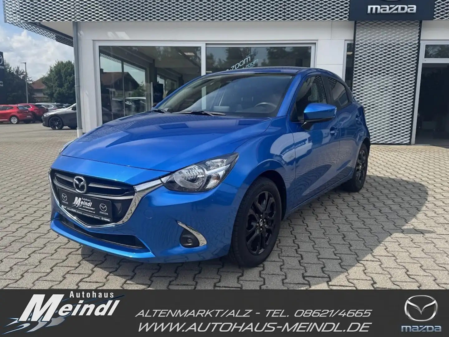 Mazda 2 SKYACTIV-G 90 PS Kizoku ACP/AA, Kamera, Alufelgen, Albastru - 1
