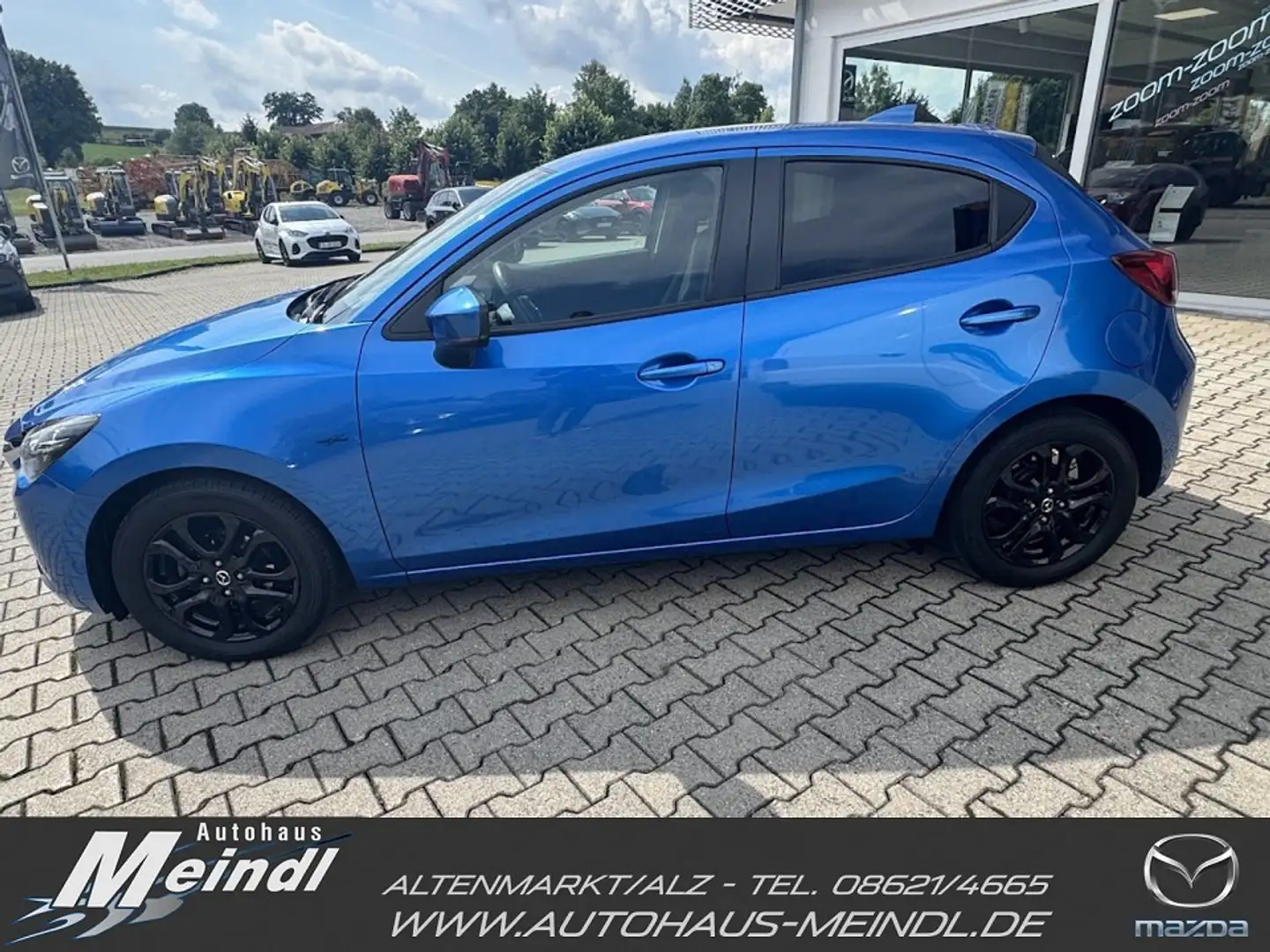 Mazda 2 SKYACTIV-G 90 PS Kizoku ACP/AA, Kamera, Alufelgen, Albastru - 2