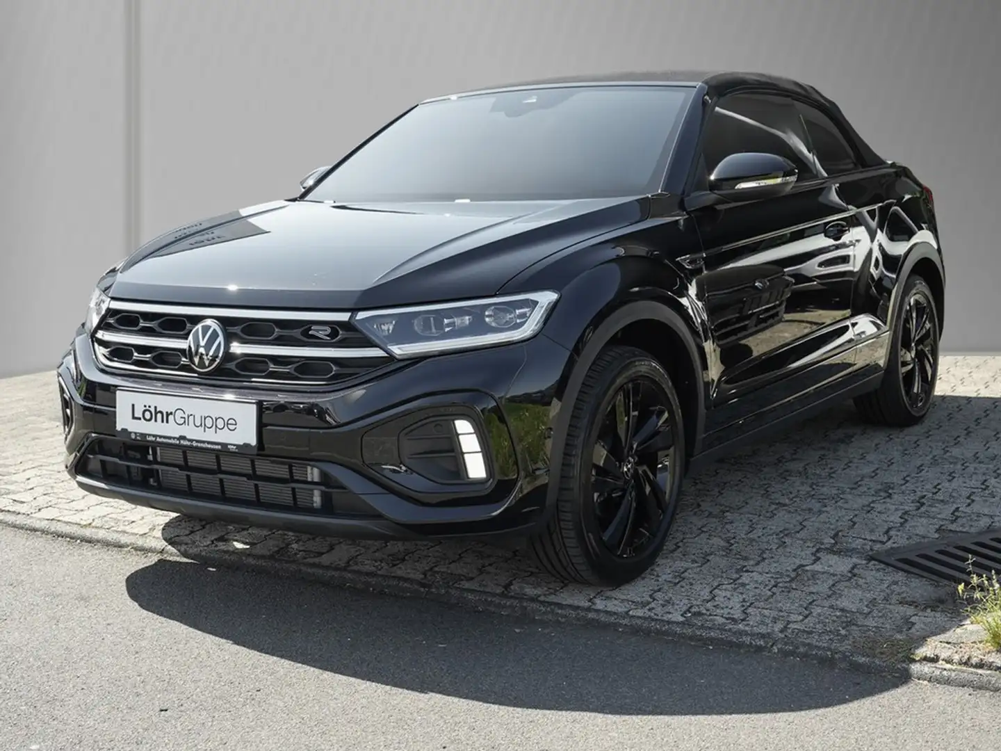 Volkswagen T-Roc Cabriolet 1,5 TSI R-Line DSG,LED,AHK,ALU 18",AC... Schwarz - 2