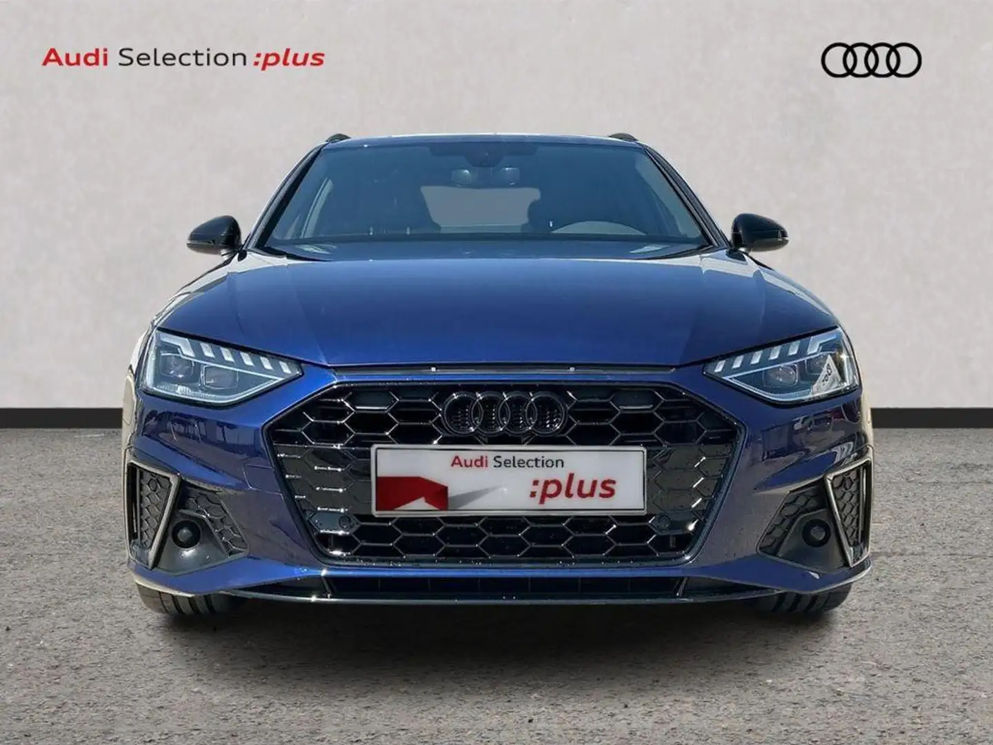 Audi A4 Avant 35 TDI Black line S tronic 120kW Bleu - 2