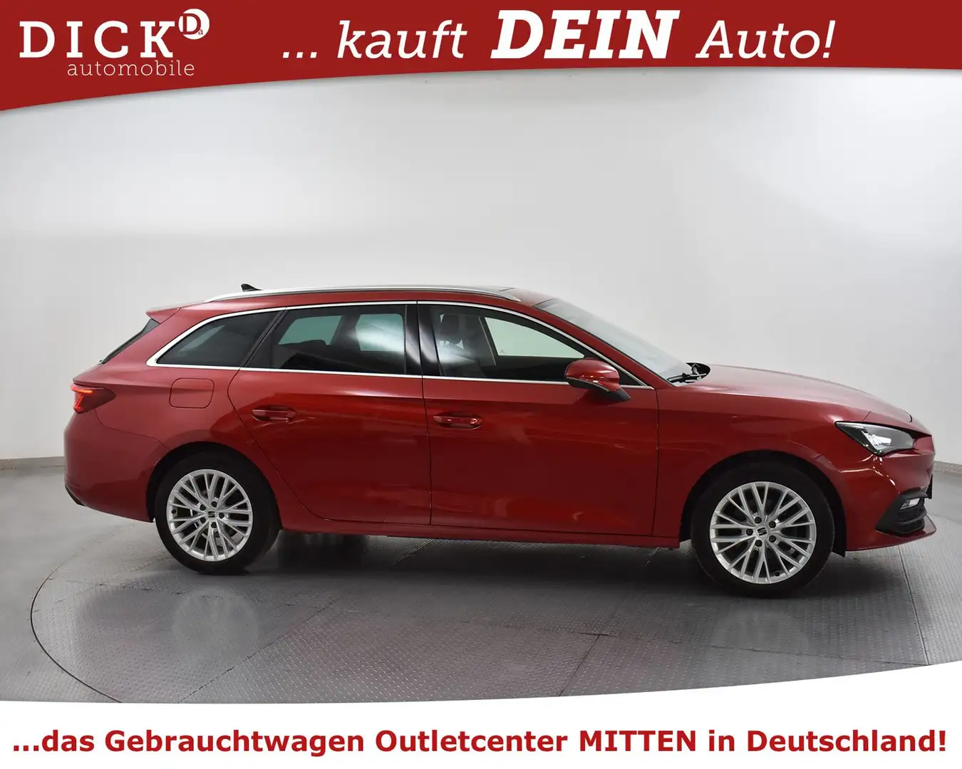 SEAT Leon ST 1.5TSI Xcell PANO+VIRTU+LED+SHZ+KAM+ACC+ Rot - 2