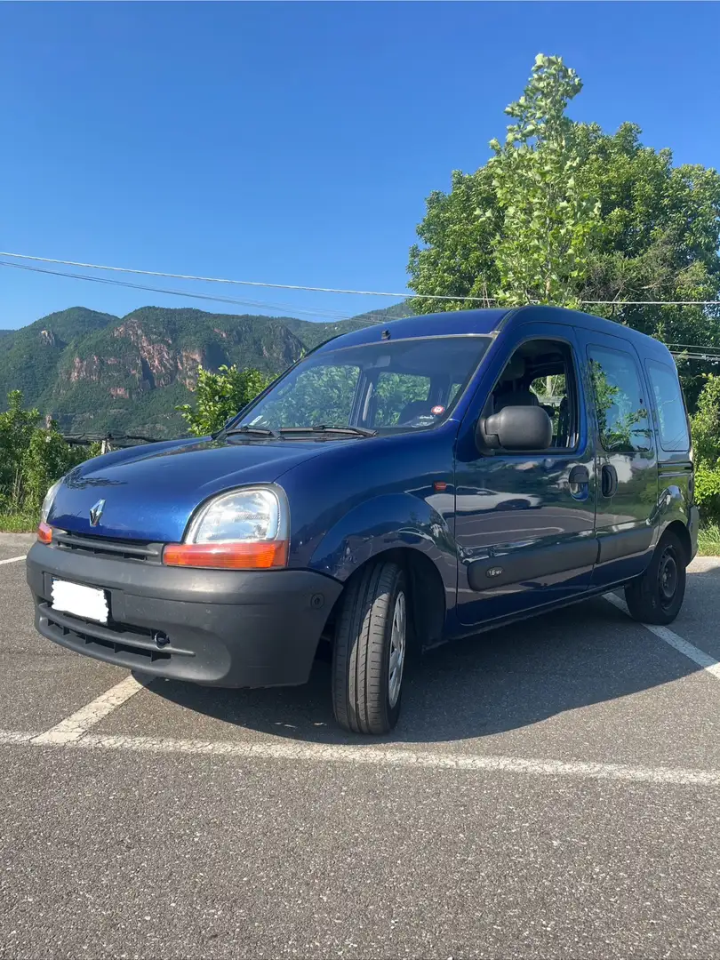 Renault Kangoo Kangoo 1.6 16v KM ORIGINALI Blu/Azzurro - 1