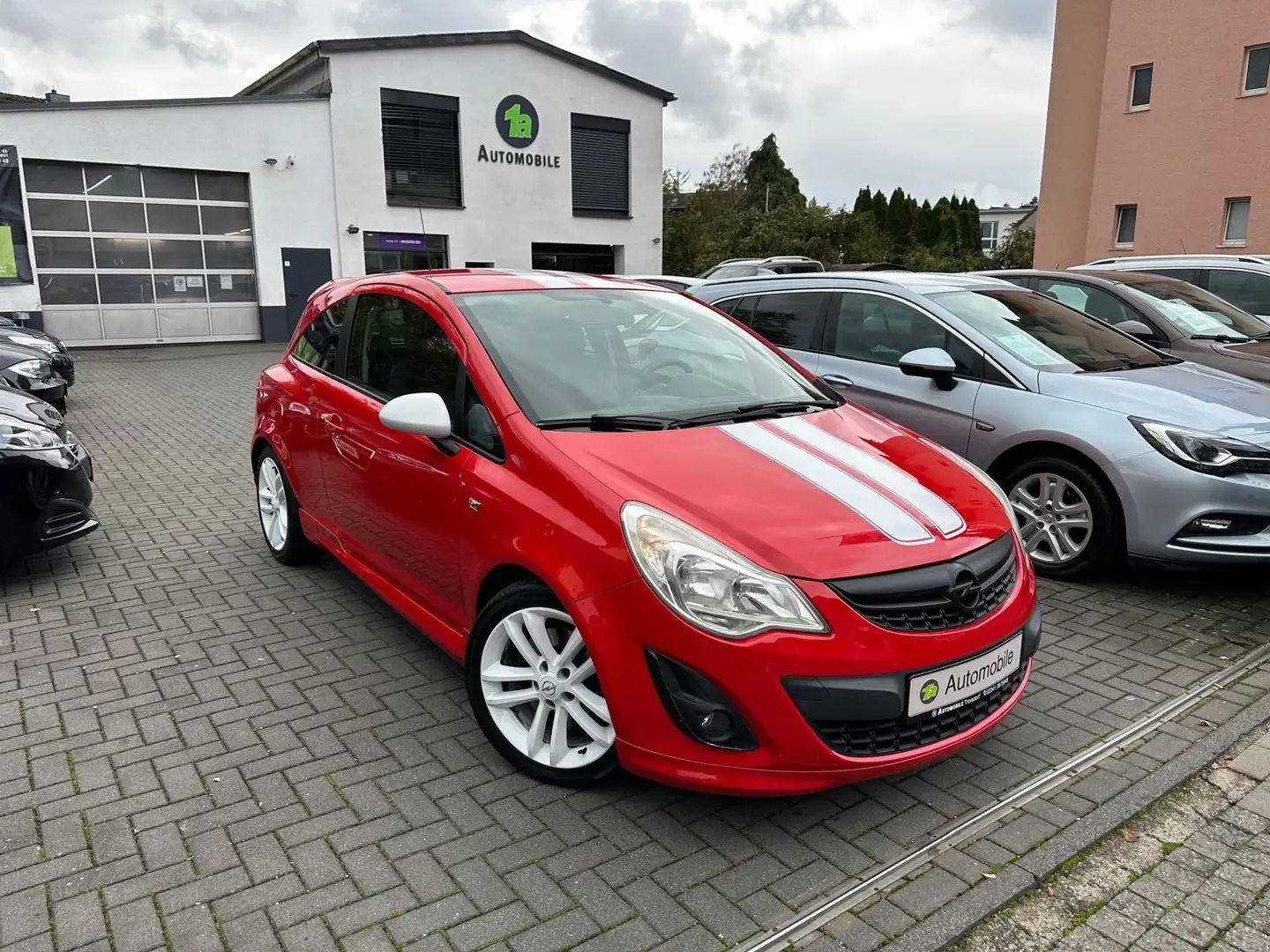 Opel Corsa D Color Edition*NAVI*KLIMA*4S-REIFEN Rot - 1