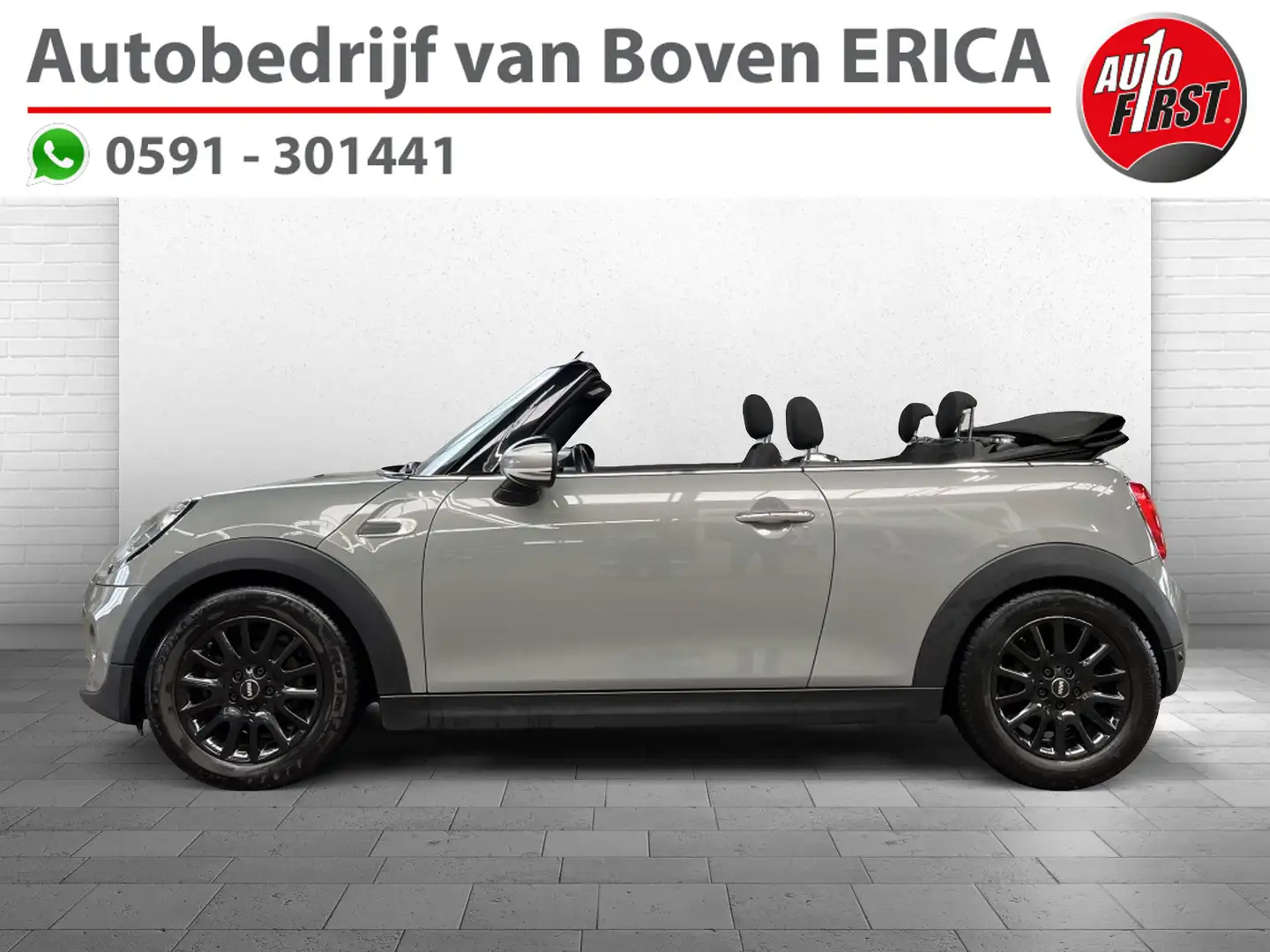 MINI Cooper Cabrio Cabrio Cruise Clima Pdc Half Leder Gris - 1