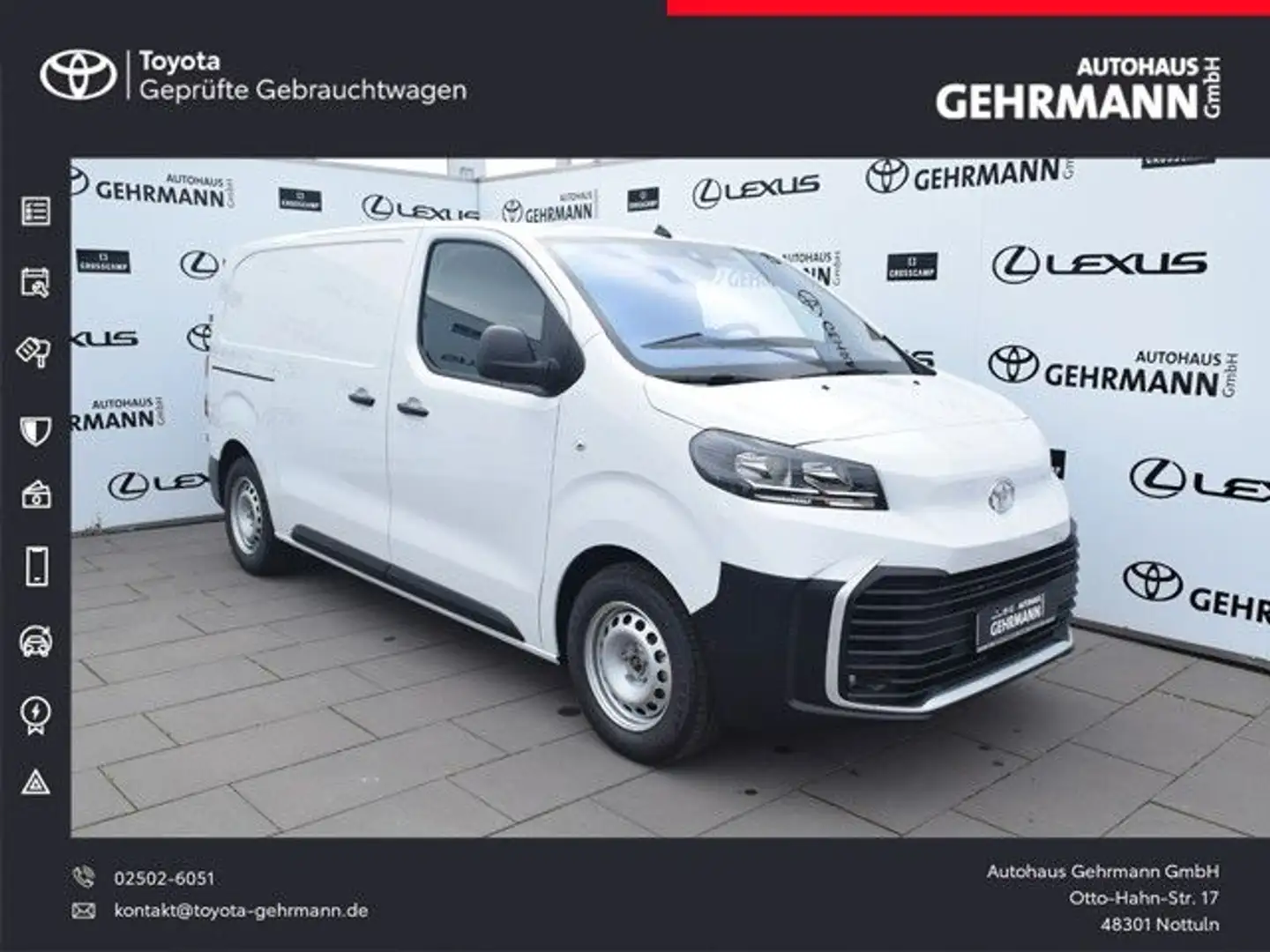 Toyota Proace L1 Meister *NEUES MODELL!* Weiß - 1