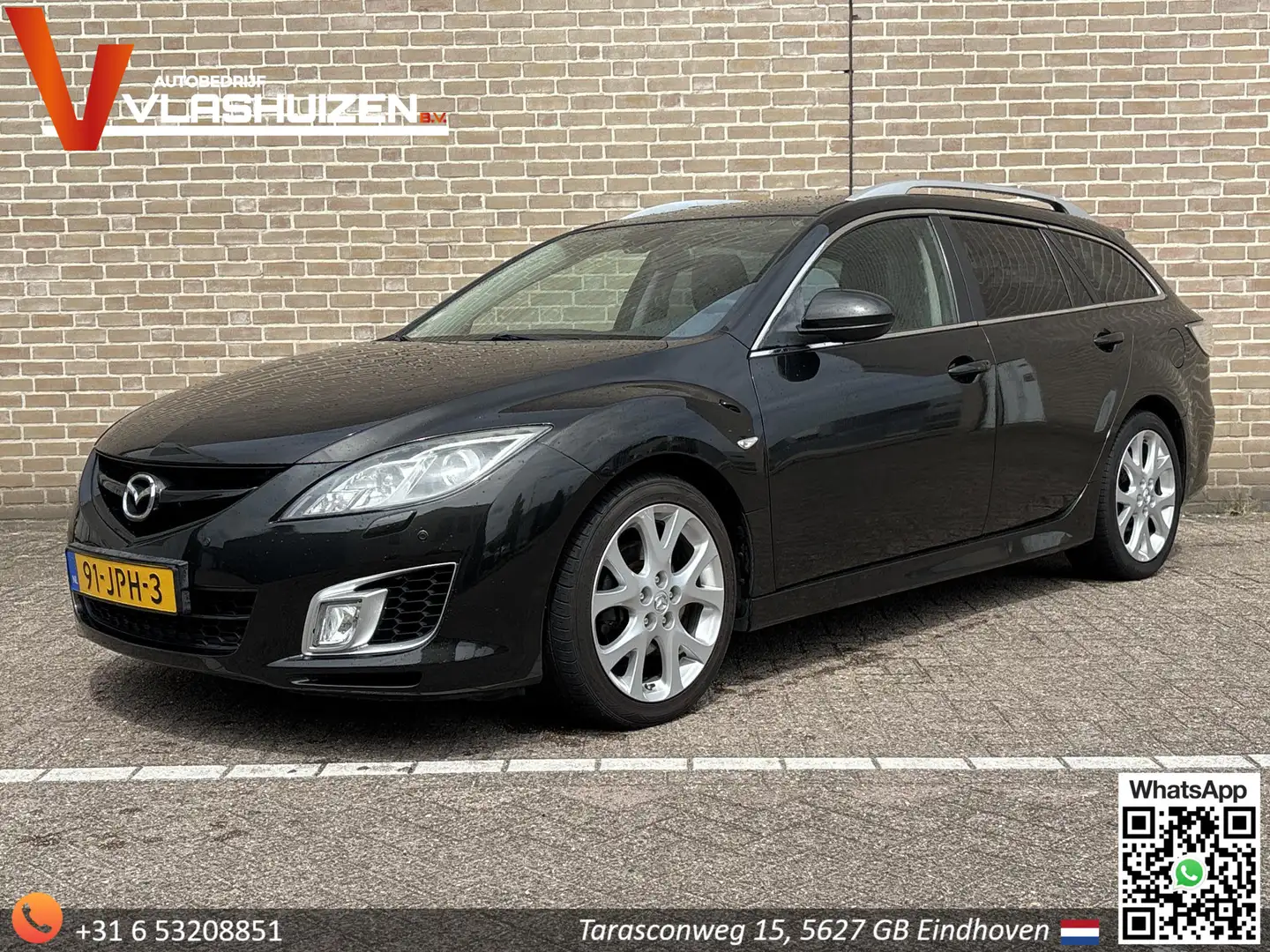 Mazda 6 Sportbreak 2.2 CiTD GT-M | Leder | Climate | Cruis Schwarz - 1