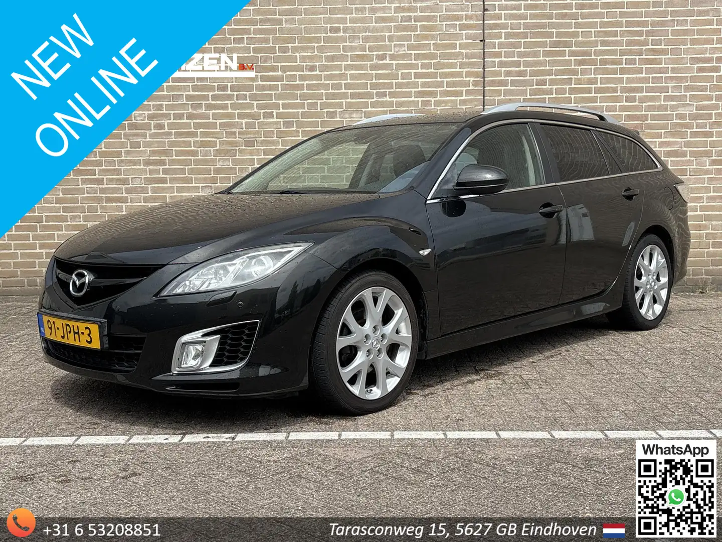 Mazda 6 Sportbreak 2.2 CiTD GT-M | Leder | Climate | Cruis Noir - 1