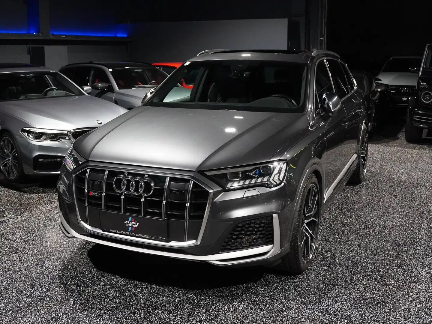 Audi SQ7 4.0 TDI V8  *7 SITZER*VOLL*MOTOR NEU*FINANZIERUNG* Gris - 1