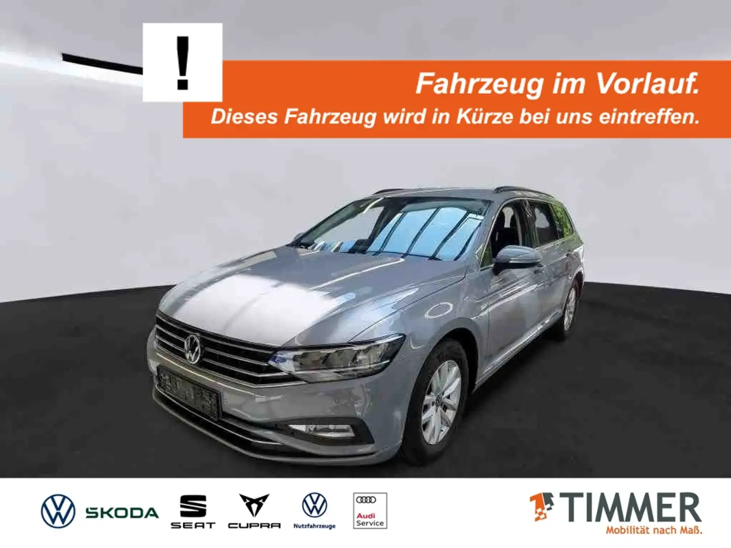 Volkswagen Passat Variant 2.0 TDI DSG BUSINESS *AHK *360° *ACC *LED *HuD *A Silber - 1