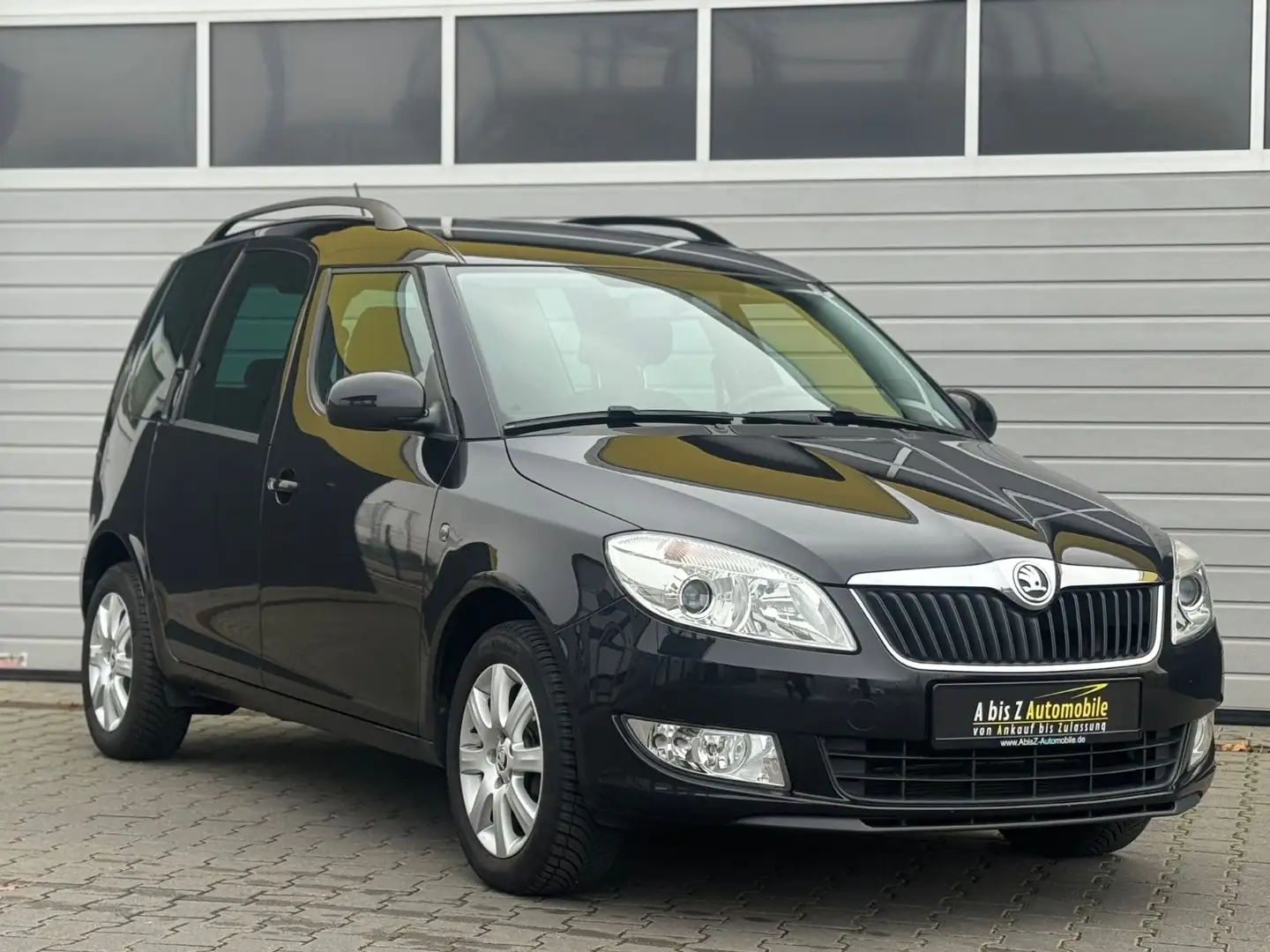 Skoda Roomster Ambition 2.Hand/Klima/Garantie Schwarz - 2