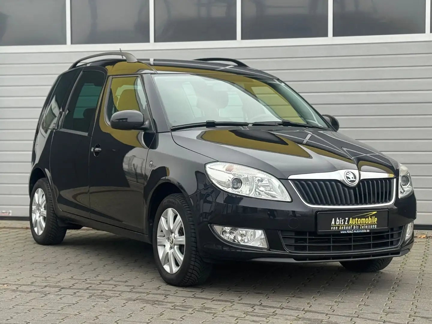 Skoda Roomster Ambition 2.Hand/Klima/Garantie Schwarz - 1