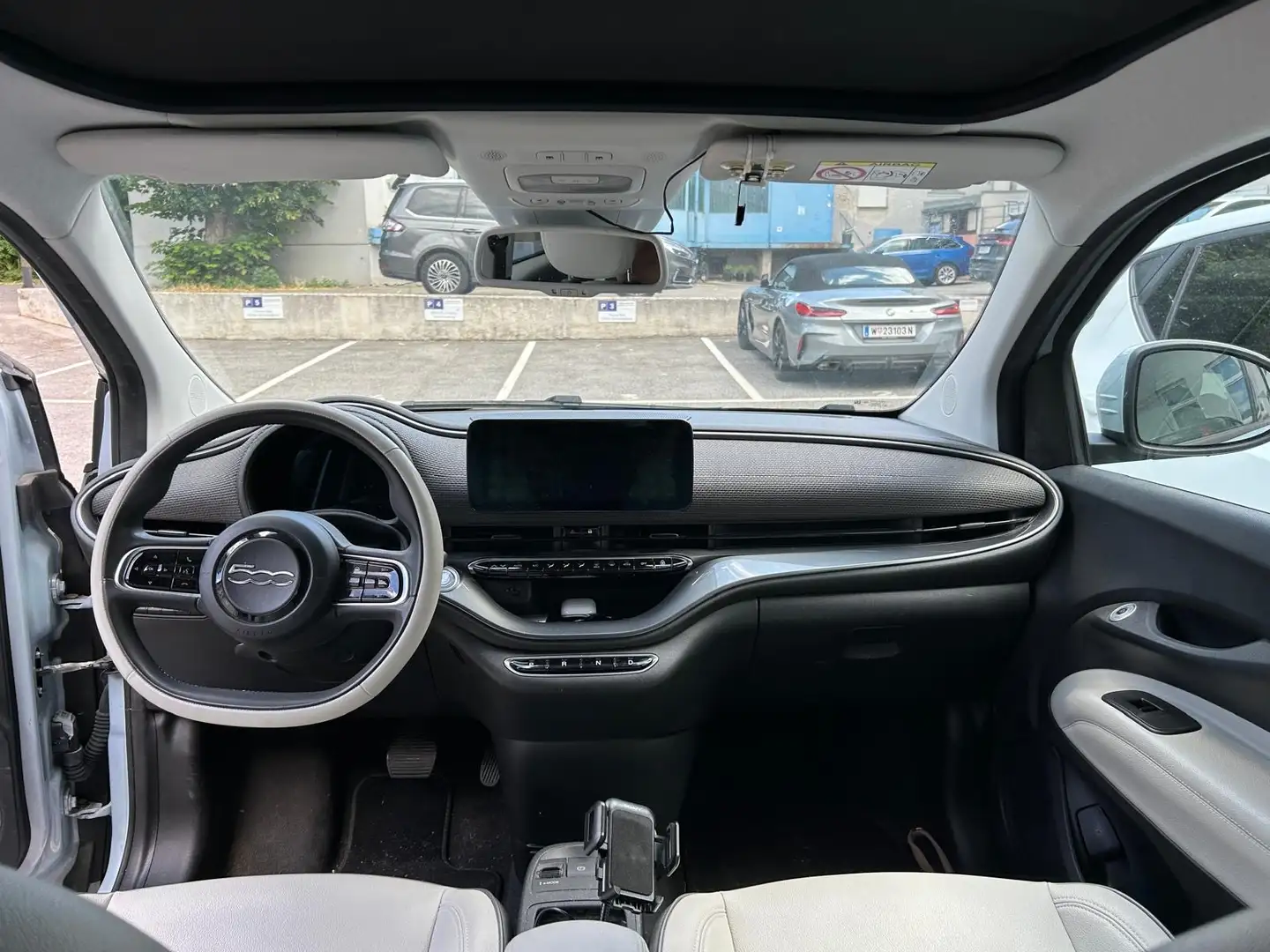 Fiat 500e La Primera Blau - 2