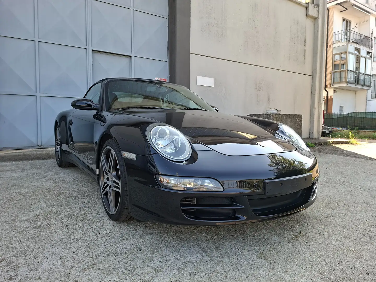 Porsche 911 997 Cabrio 3.8 Carrera 4S *carbonio* Nero - 1