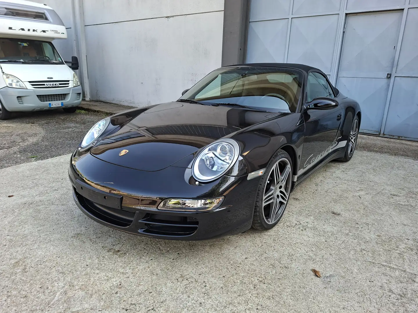Porsche 911 997 Cabrio 3.8 Carrera 4S *carbonio* Nero - 2
