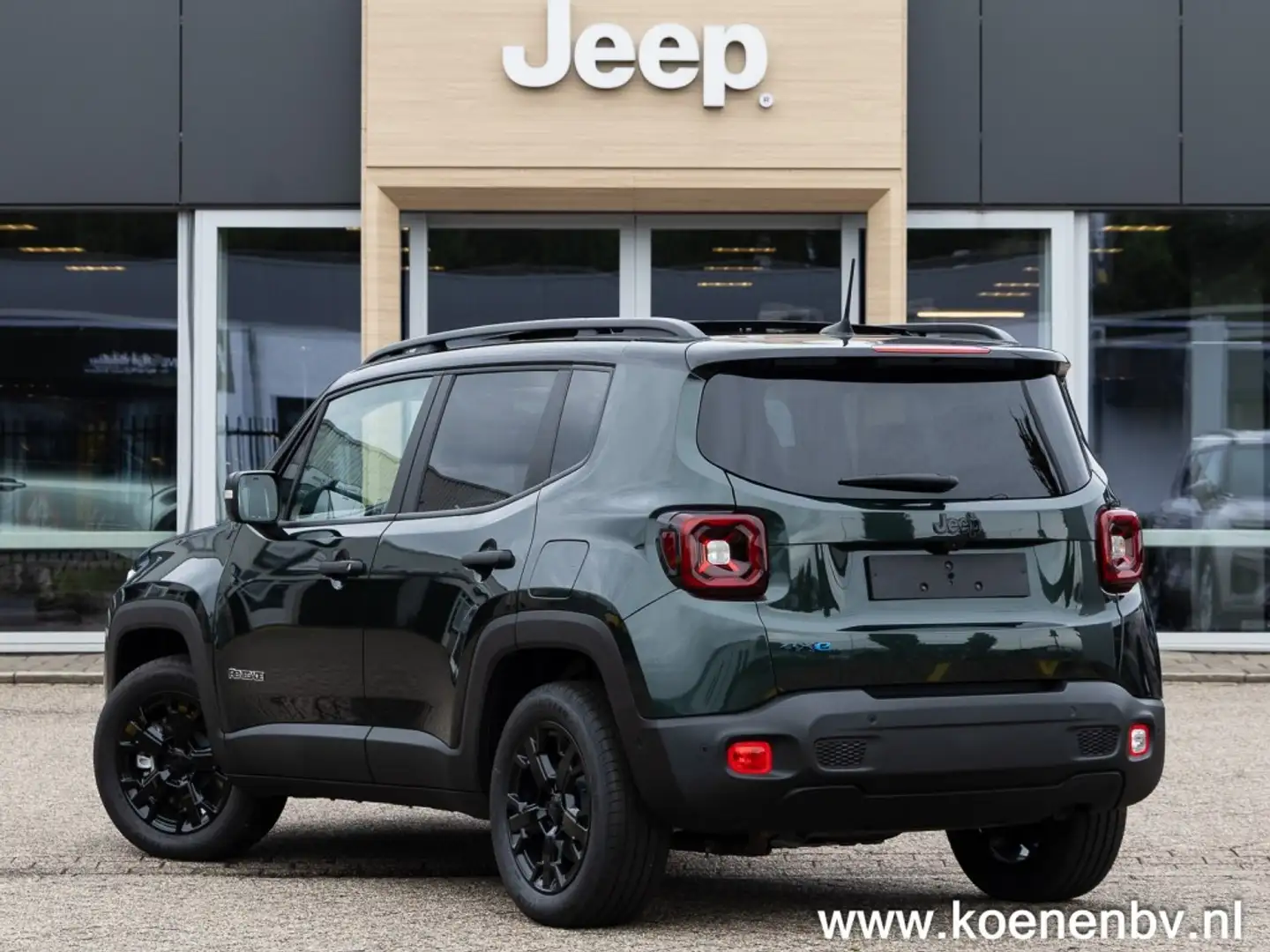 Jeep Renegade 4XE 240 PK  PHEV NORTH Star Tech Pack/ WinterPack Grün - 2