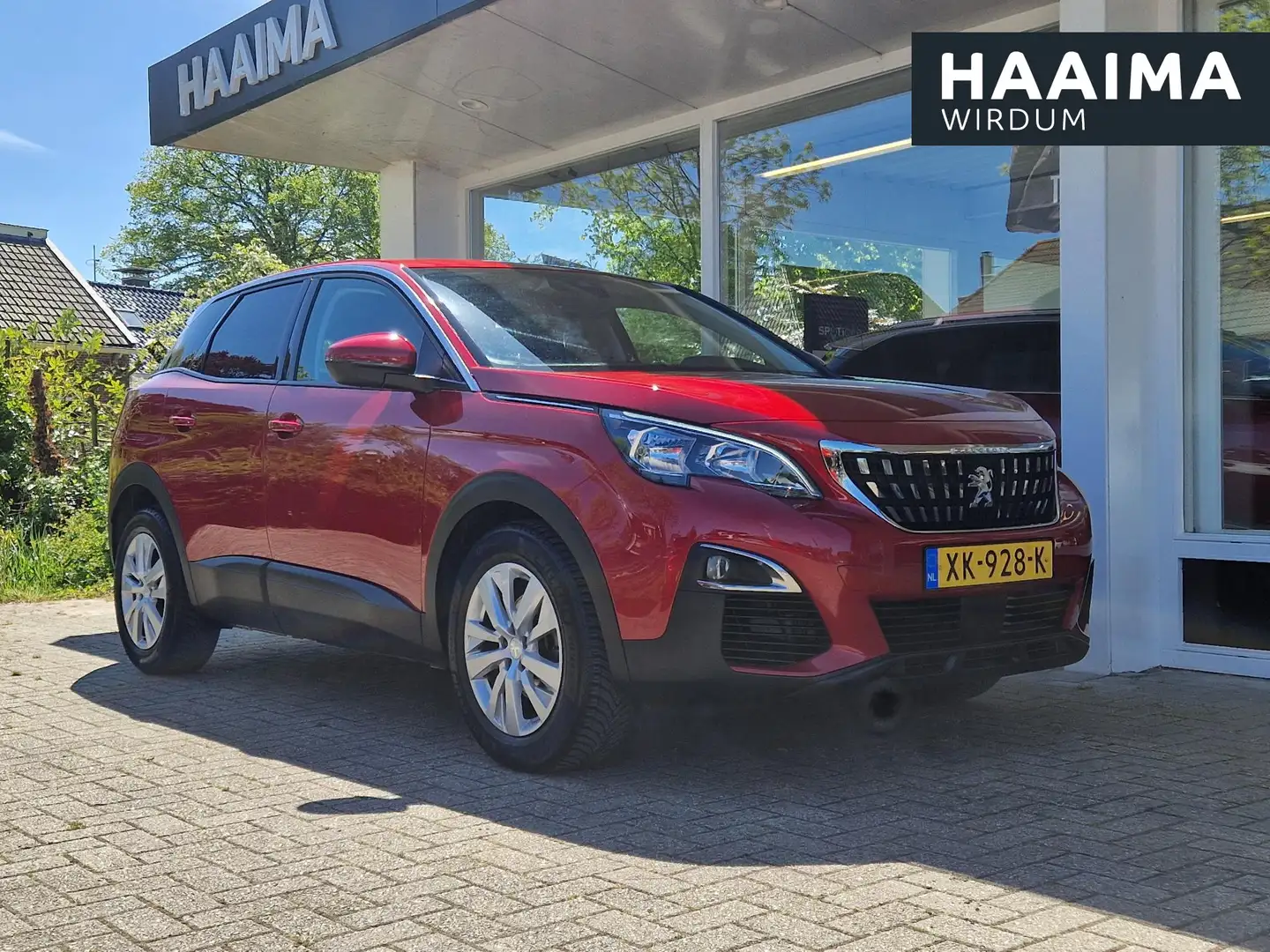 Peugeot 3008 1.2T 130pk Active | Trekhaak | Climate & Cruise Co Rood - 1