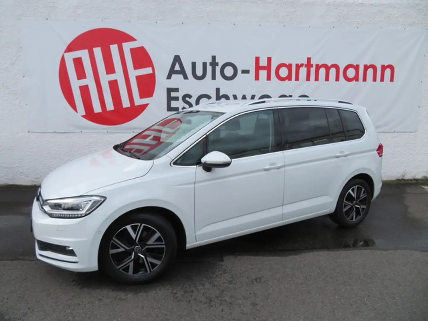 Volkswagen Touran 2.0 TDI Highline Fahrass Nav Ahk Trailer Blanc - 1