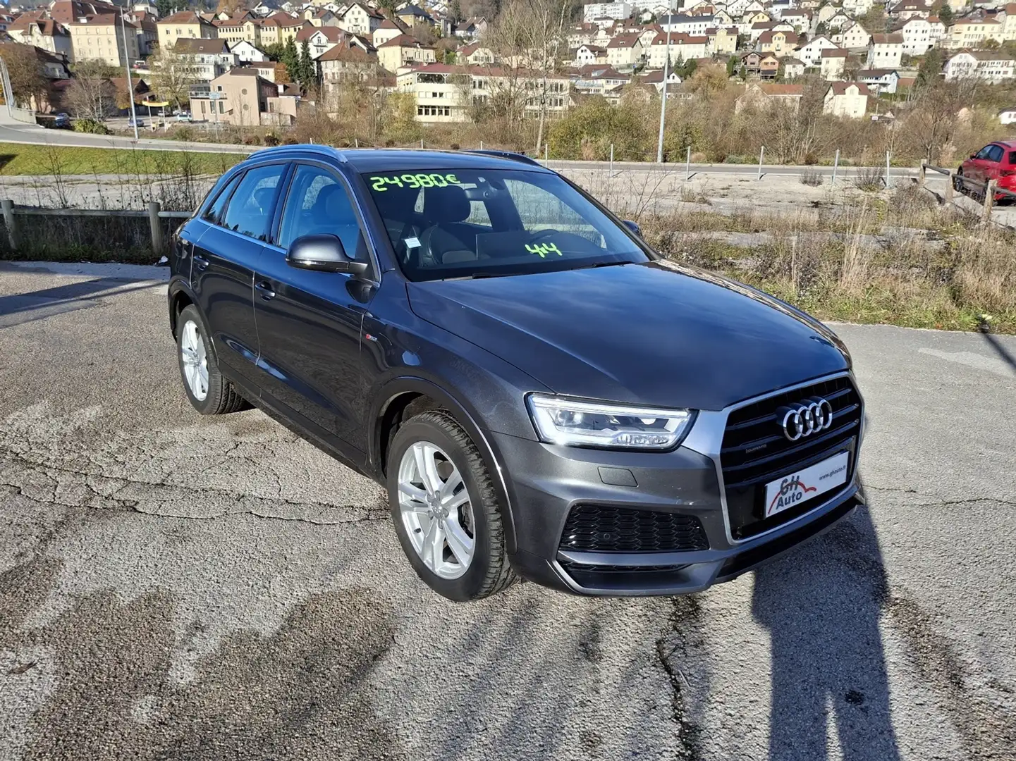 Audi Q3 2.0 TDI 184CH S LINE QUATTRO S TRONIC 7 Gris - 2