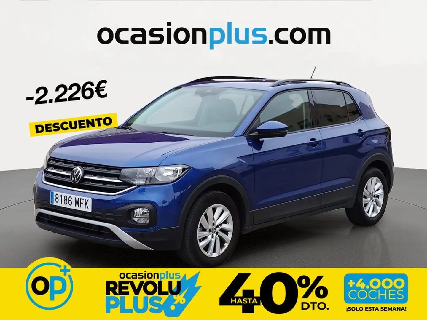Volkswagen T-Cross 1.5 TSI Sport DSG7 110kW Blau - 1