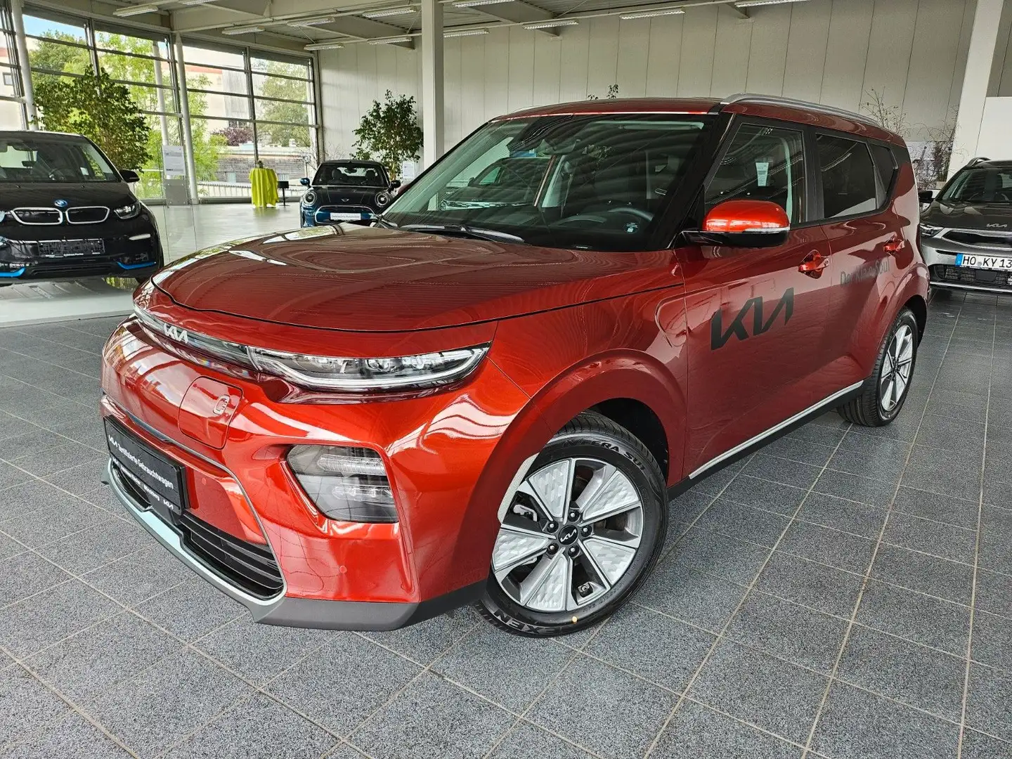 Kia Soul e-Soul Inspiration 64 kWh **Wärmepumpe** Oranžová - 1
