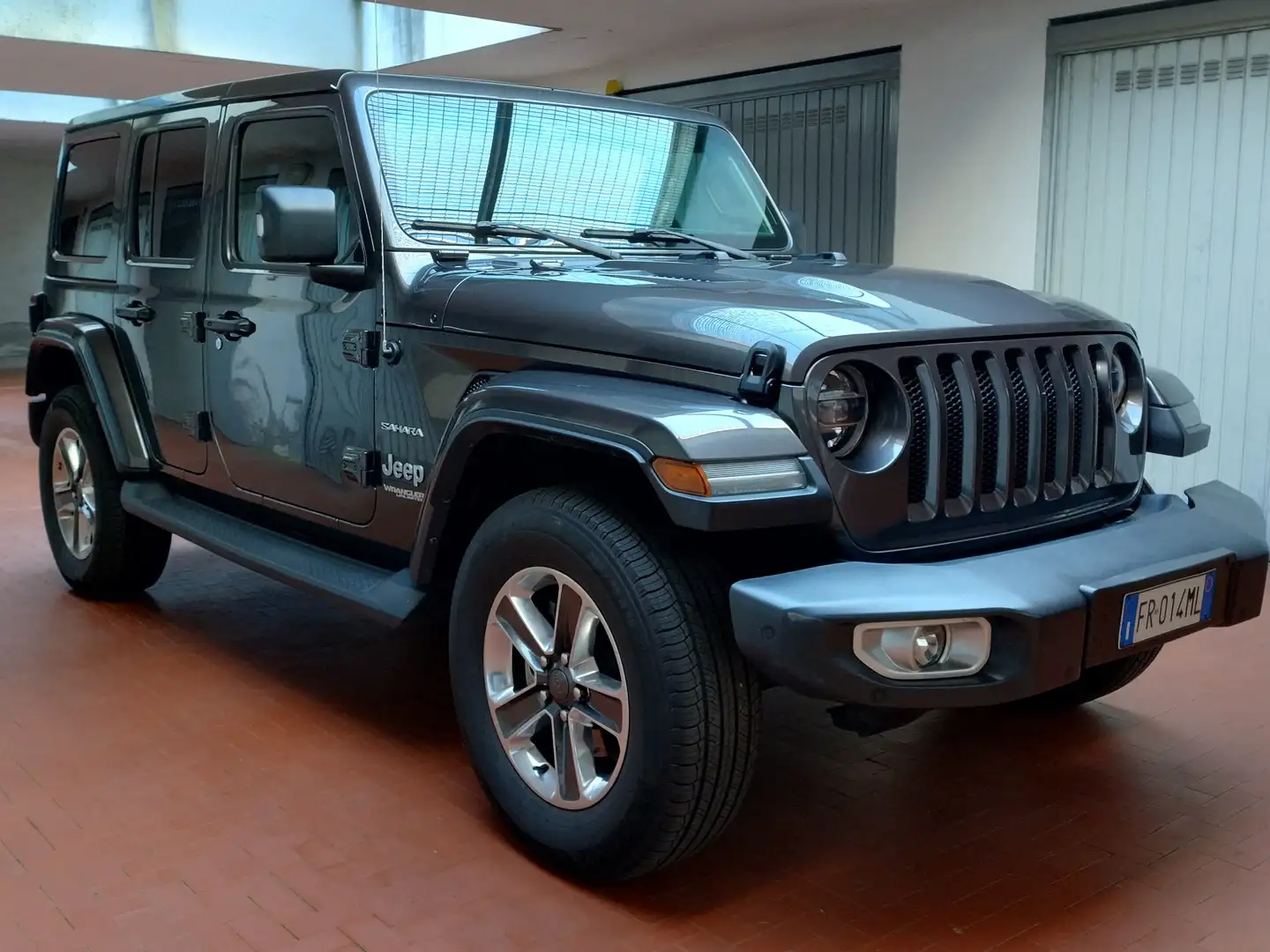 Jeep Wrangler JL Unlimited 2.2 mjt II Sahara Grigio - 1