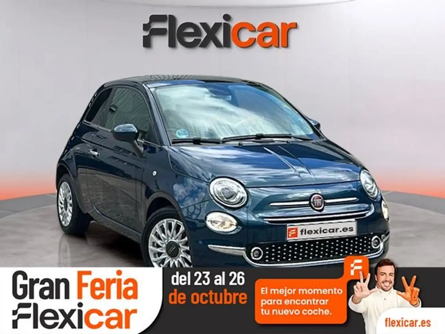 Fiat 500 Monotrim 1.0 Hybrid 51KW (70 CV) Bleu - 1