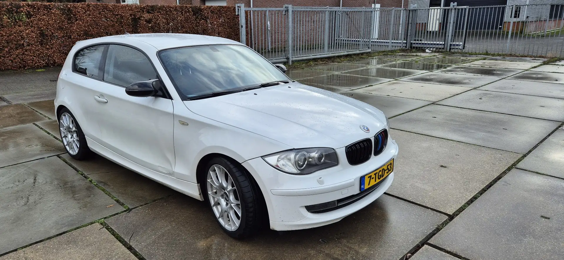 BMW 118 118i gereviseerde motor Wit - 2