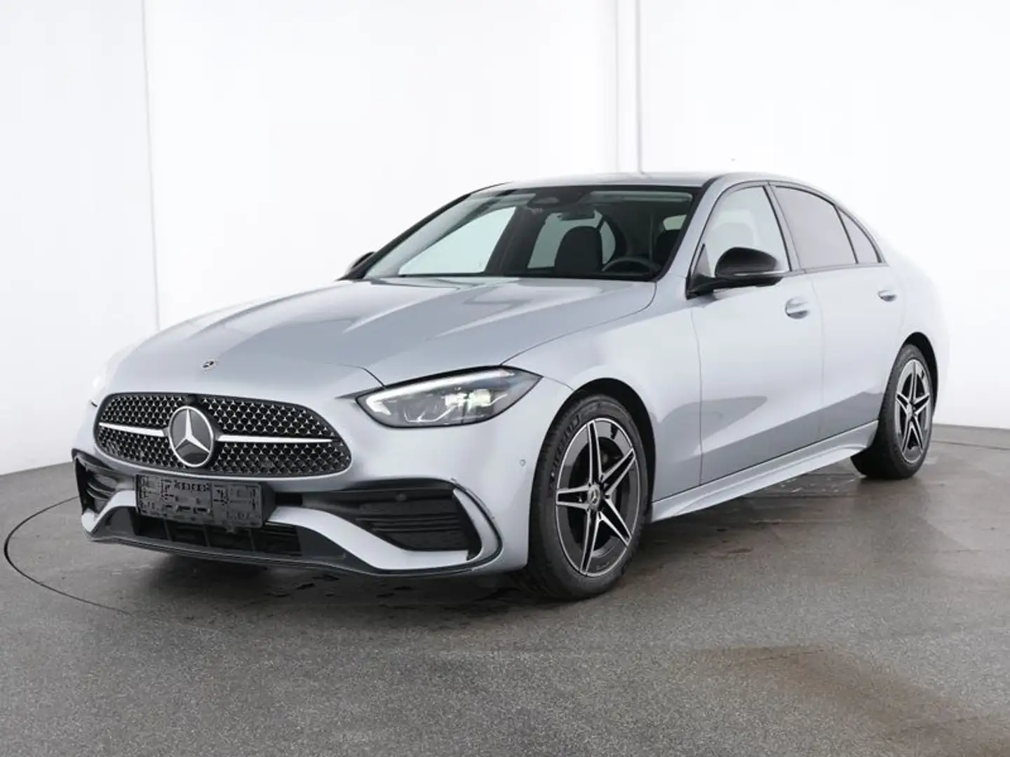 Mercedes-Benz C 220 d AMG/Night/LED/Schiebedach/Kamera/DAB/ Срібний - 1