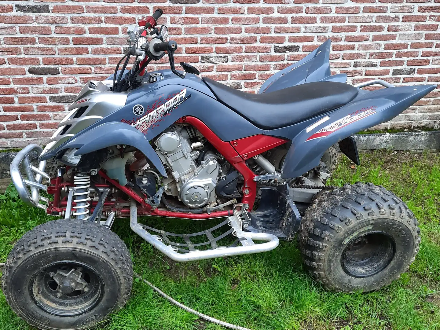 Yamaha Raptor 700 Yfm 700 Gris - 2