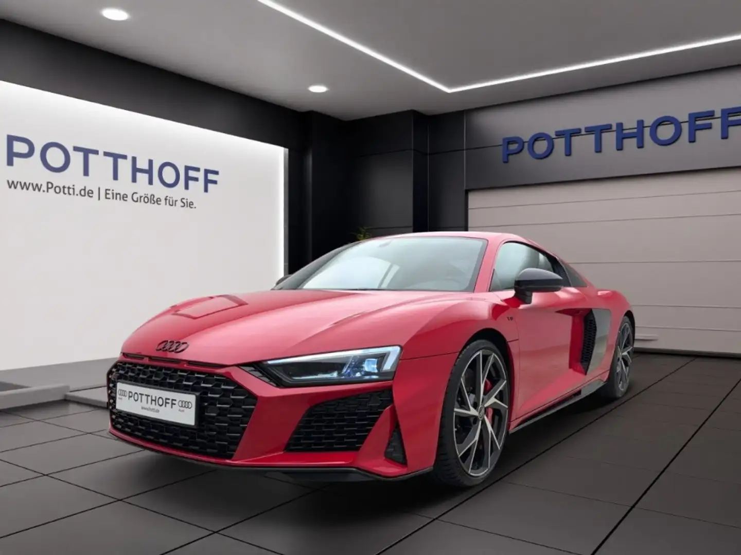 Audi R8 Coupe V10 performance RWD 419(570) kW(PS) S tronic Piros - 1