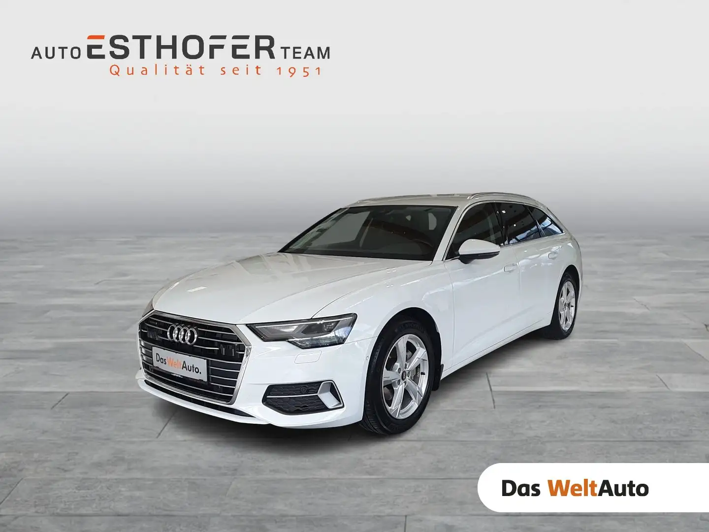 Audi A6 40 TDI quattro Sport Weiß - 1