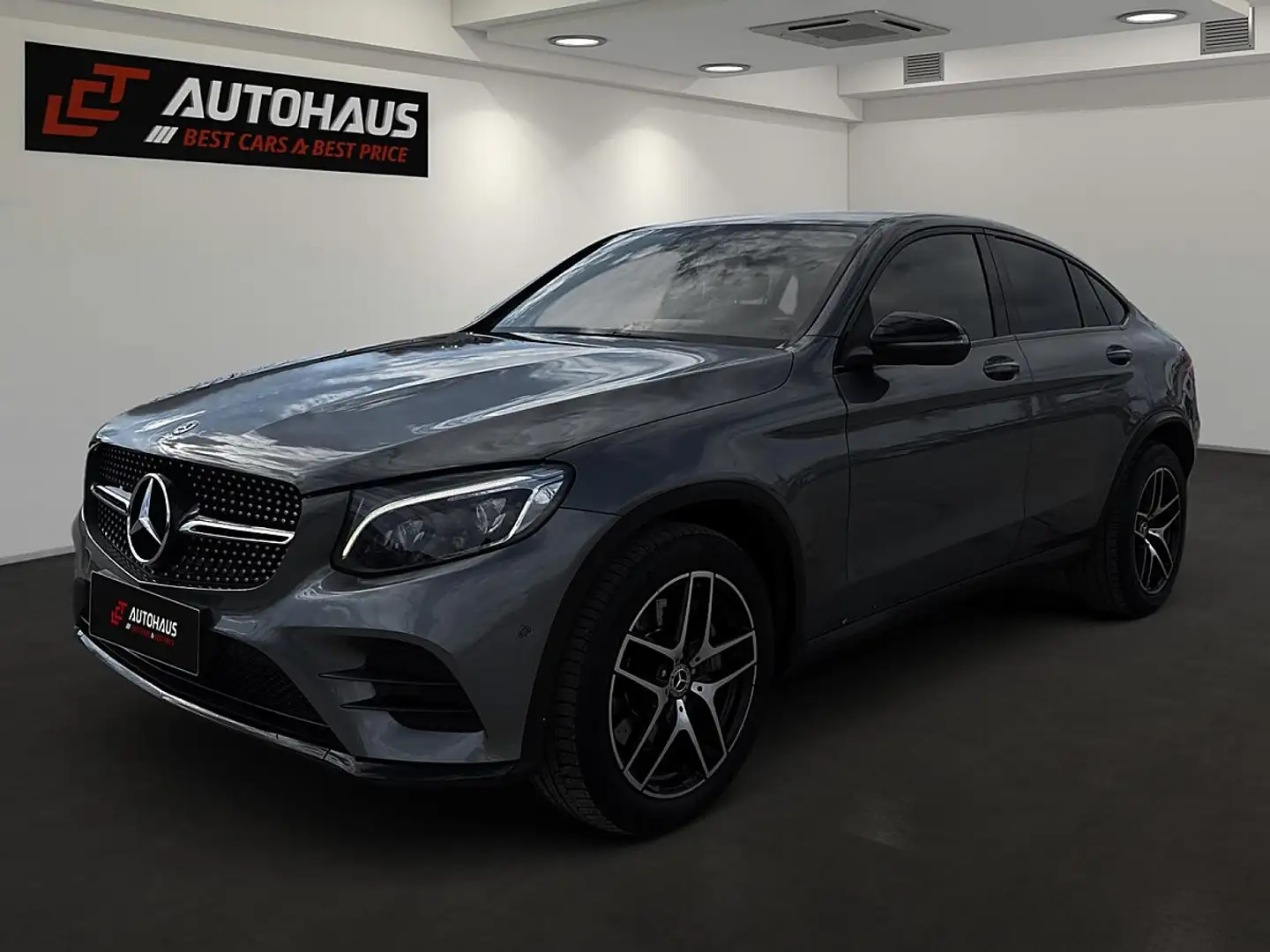 Mercedes-Benz GLC 250 d Coupé 4MATIC | 1.BESITZ |TOP AUSSTATTUNG| Grau - 1