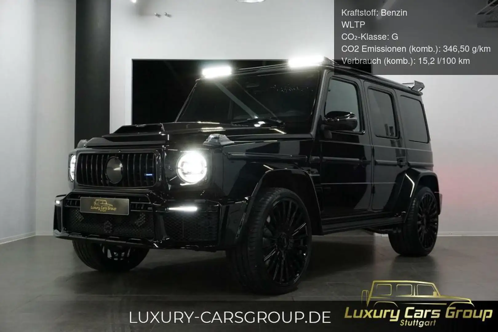Mercedes-Benz G 63 AMG G63 BRABUS 800 Black Edition Widestar-Starlight-MY Schwarz - 1